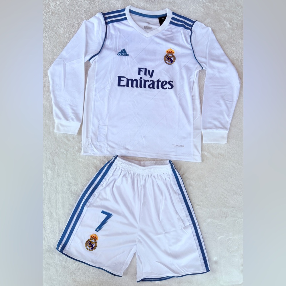 Set Real Madrid kids Retro, Ronaldo #7